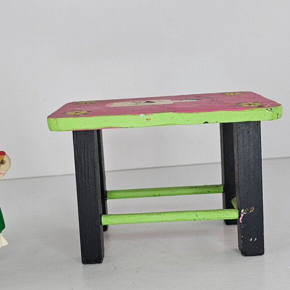 Oaxacan Folk Art Anthropomorphic Goat Man Table Mezcal Bottles Inocencio Vasquez - Picture 15 of 16